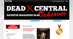 Desktop Screenshot of haunteddigitalmagazine.com